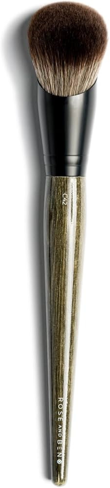 C42 Foundation Brush | Professional Blending Brush for Liquid & Cream Makeup | Streak Free Builda... | Amazon (US)