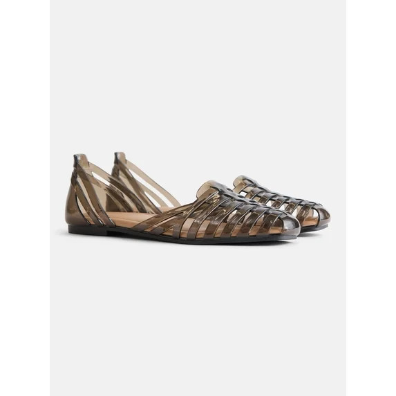 Time and Tru Women's Huarache Jelly Sandals | Walmart (US)