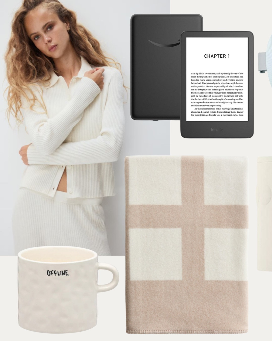 With the dark evenings fast appreciating, here are the key pieces you need for a cosy evening in at home. 

Including knit cardigan, knit trousers, stoneware mug, wool blanket, kindle, cryo face mask, cashmere socks, PJs, slippers, candle  

#LTKhome #LTKwinter #LTKautumn