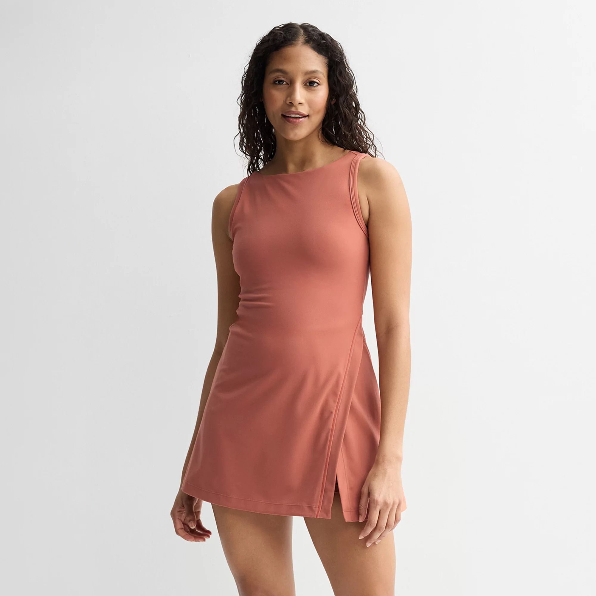 Women's FLX Open Back Tennis Wrap Dress | Kohl's