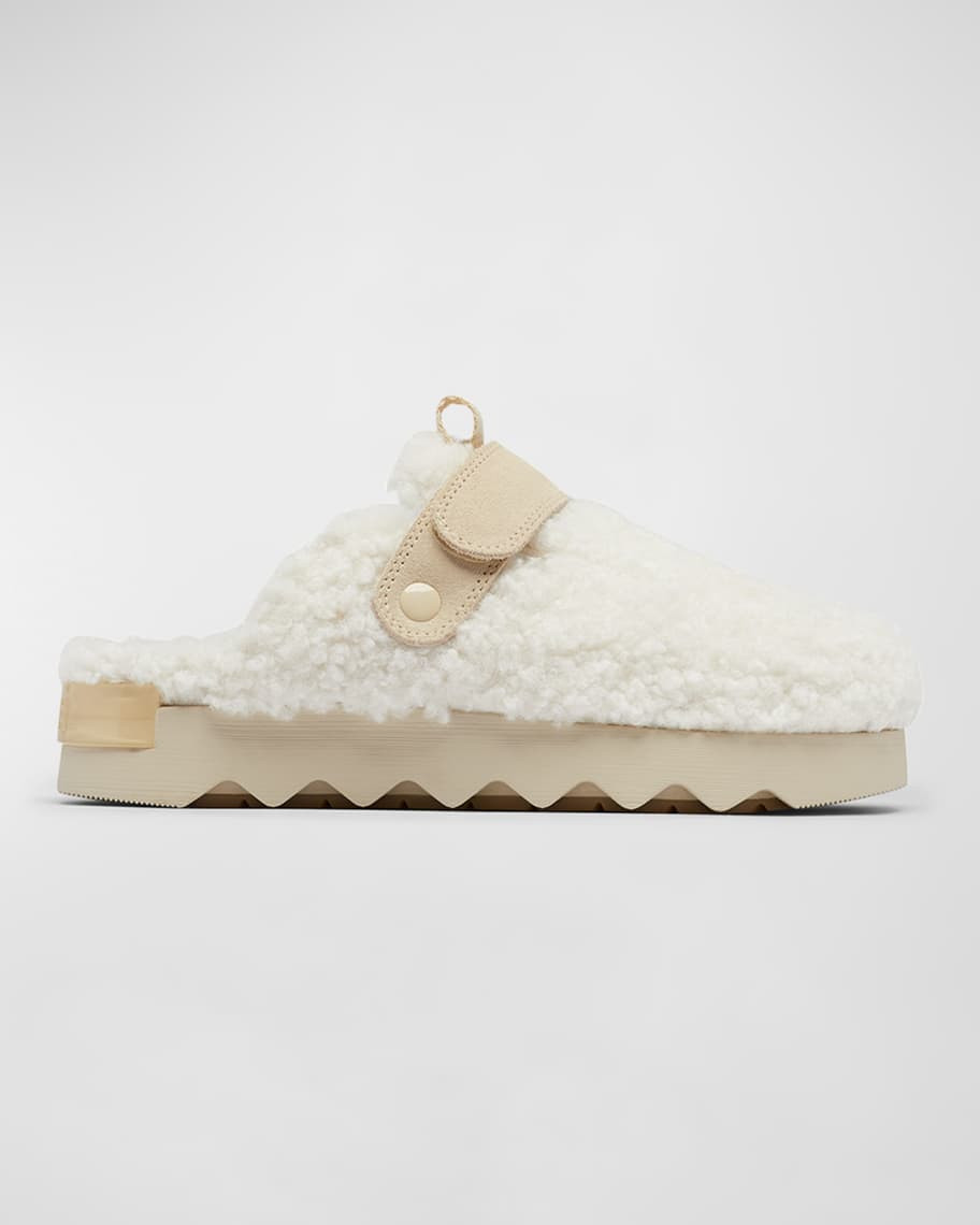 Sorel Viibe Faux Fur Cozy Mules | Neiman Marcus