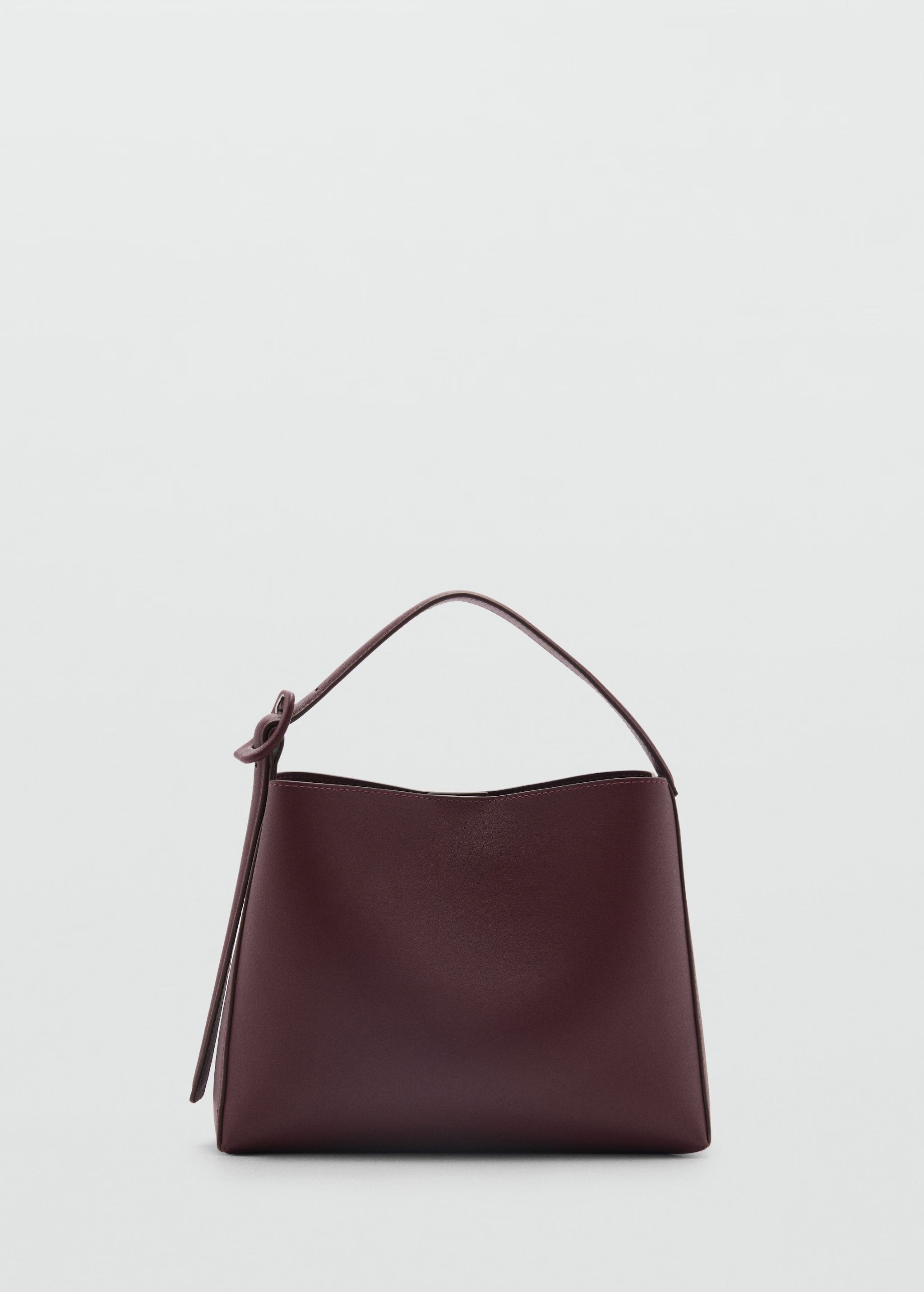 Mini shopper buckle bag - Woman | MANGO United Kingdom | MANGO (UK)