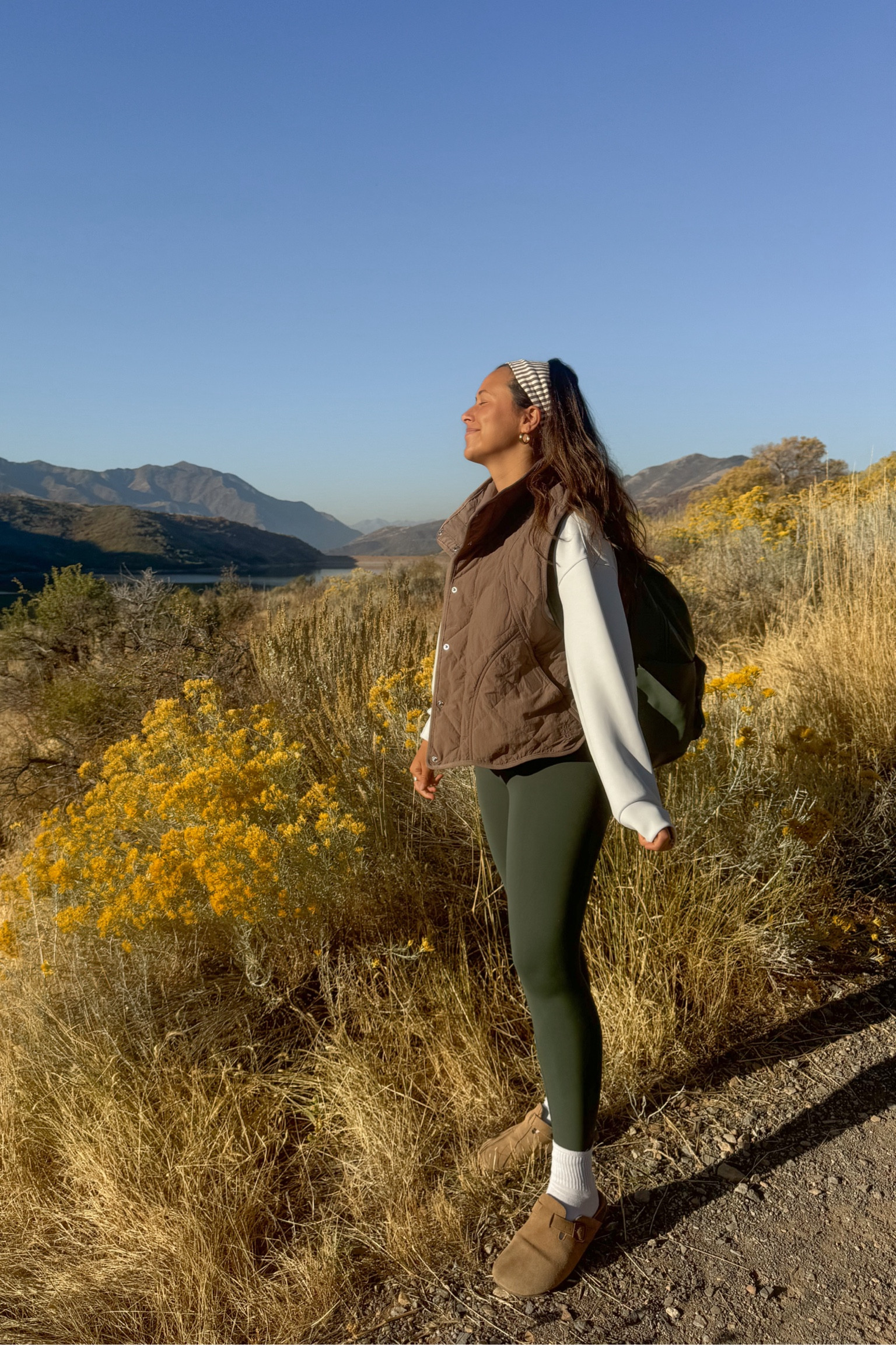 final hike outfit 🌲 linked different color of the lulu sweatshirt 

#LTKSeasonal #LTKFitness #LTKActive