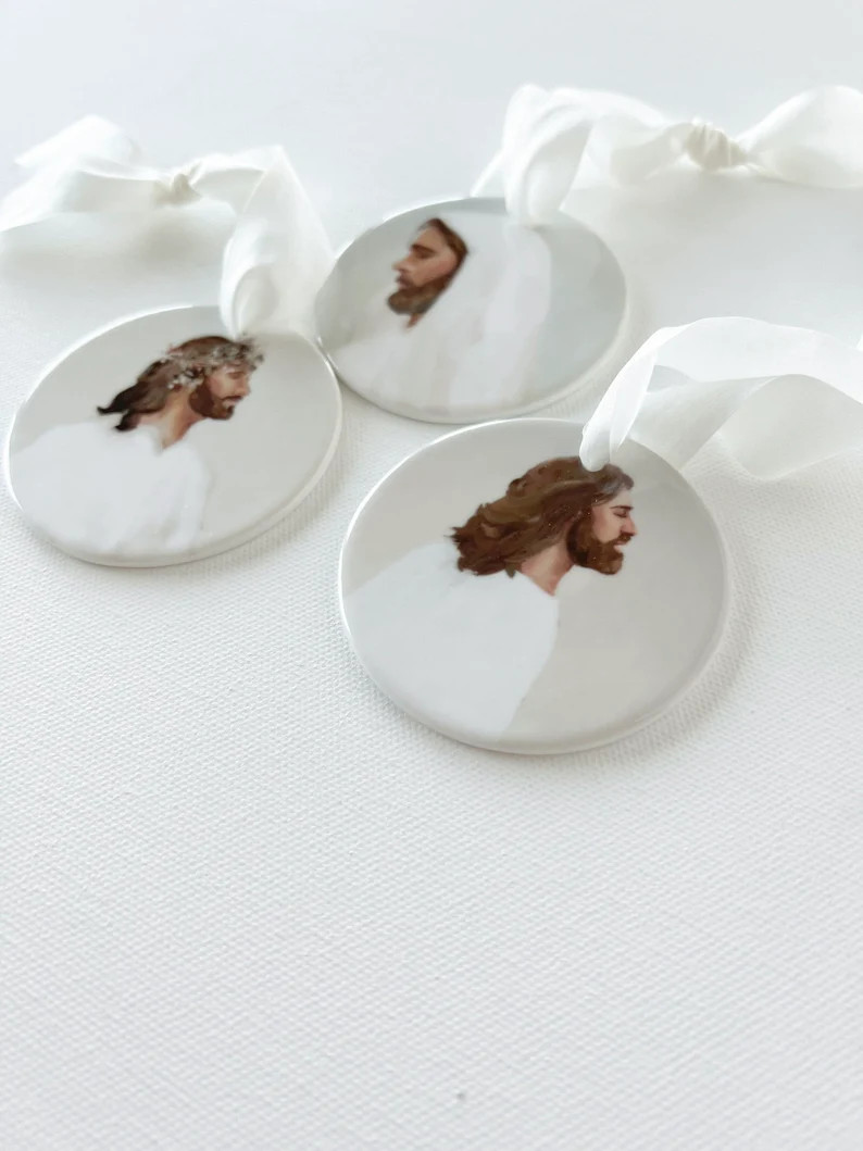 Christ Ornament Set - Etsy | Etsy (US)