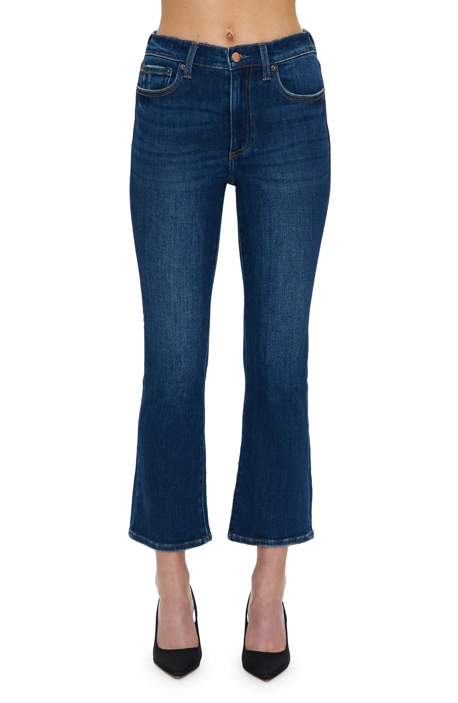 Lennon High Waist Ankle Bootcut Jeans | Nordstrom