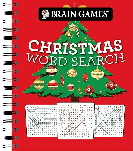 Brain Games - Christmas Word Search      Spiral-bound – November 15, 2019 | Amazon (US)