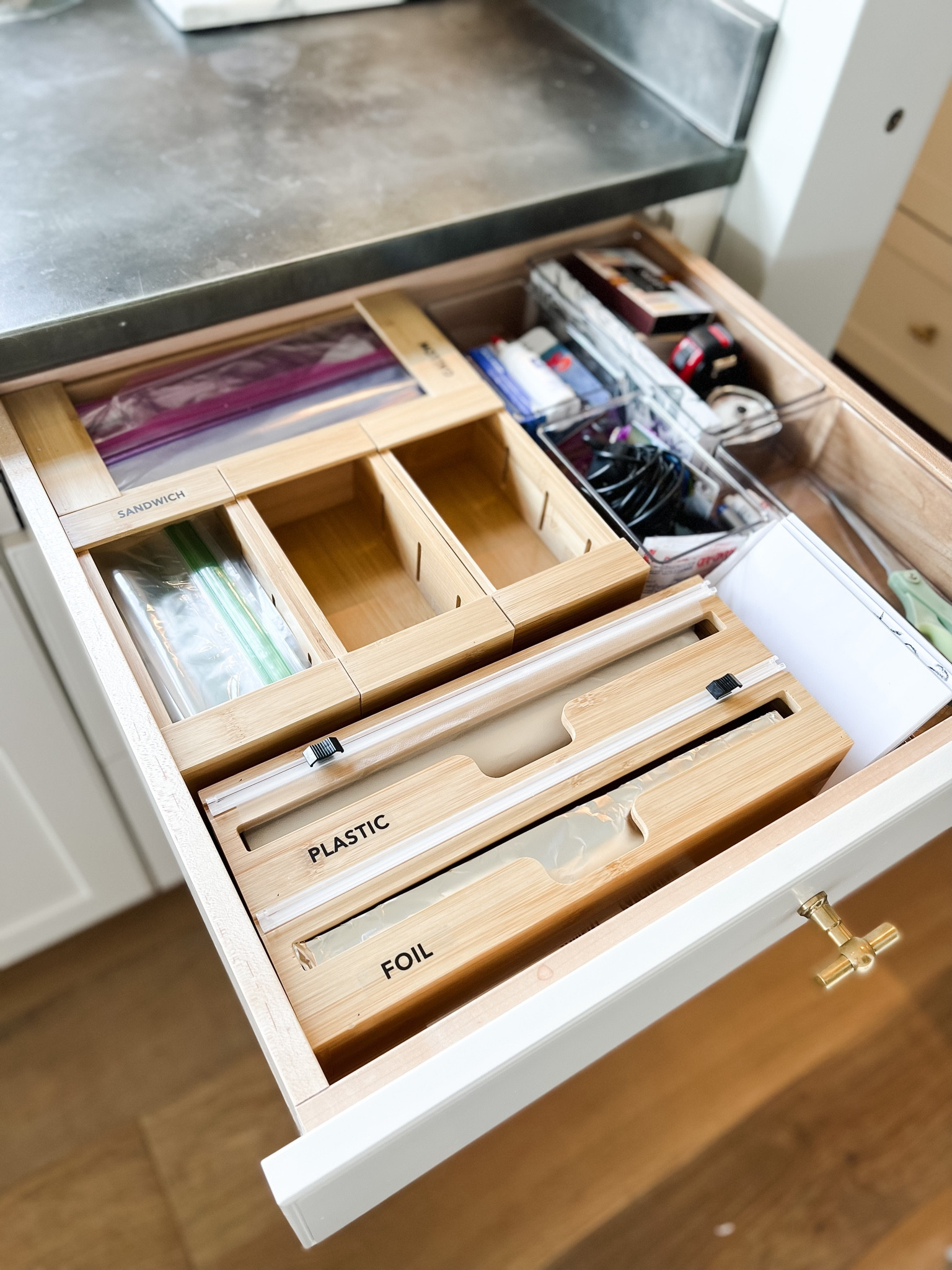 SpaceAid Storage Bag Drawer Organizer