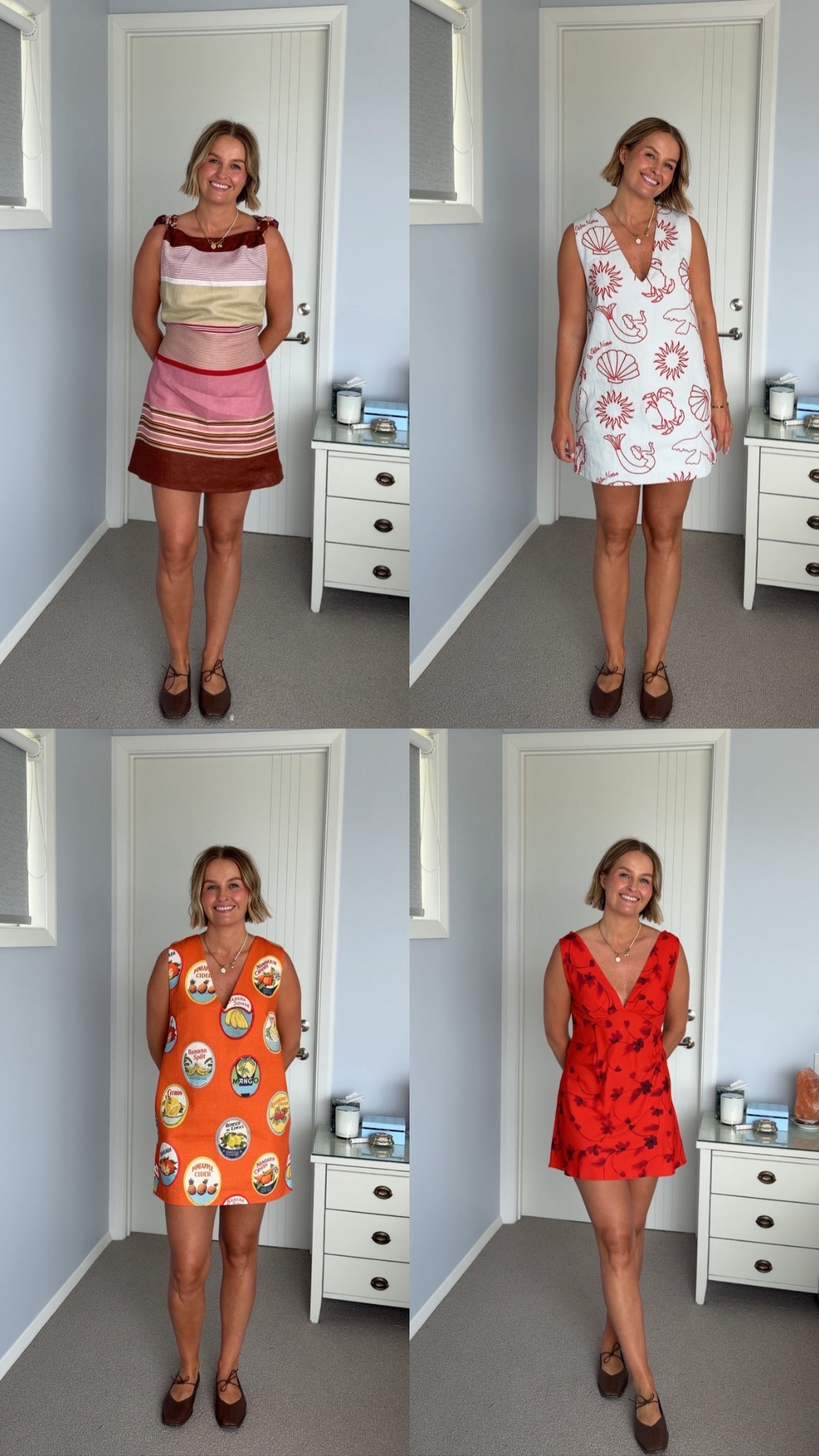 4 summer dresses on rotation. I wear size 10 in all xx 

#LTKdresses #LTKstyletip #LTKpartywear