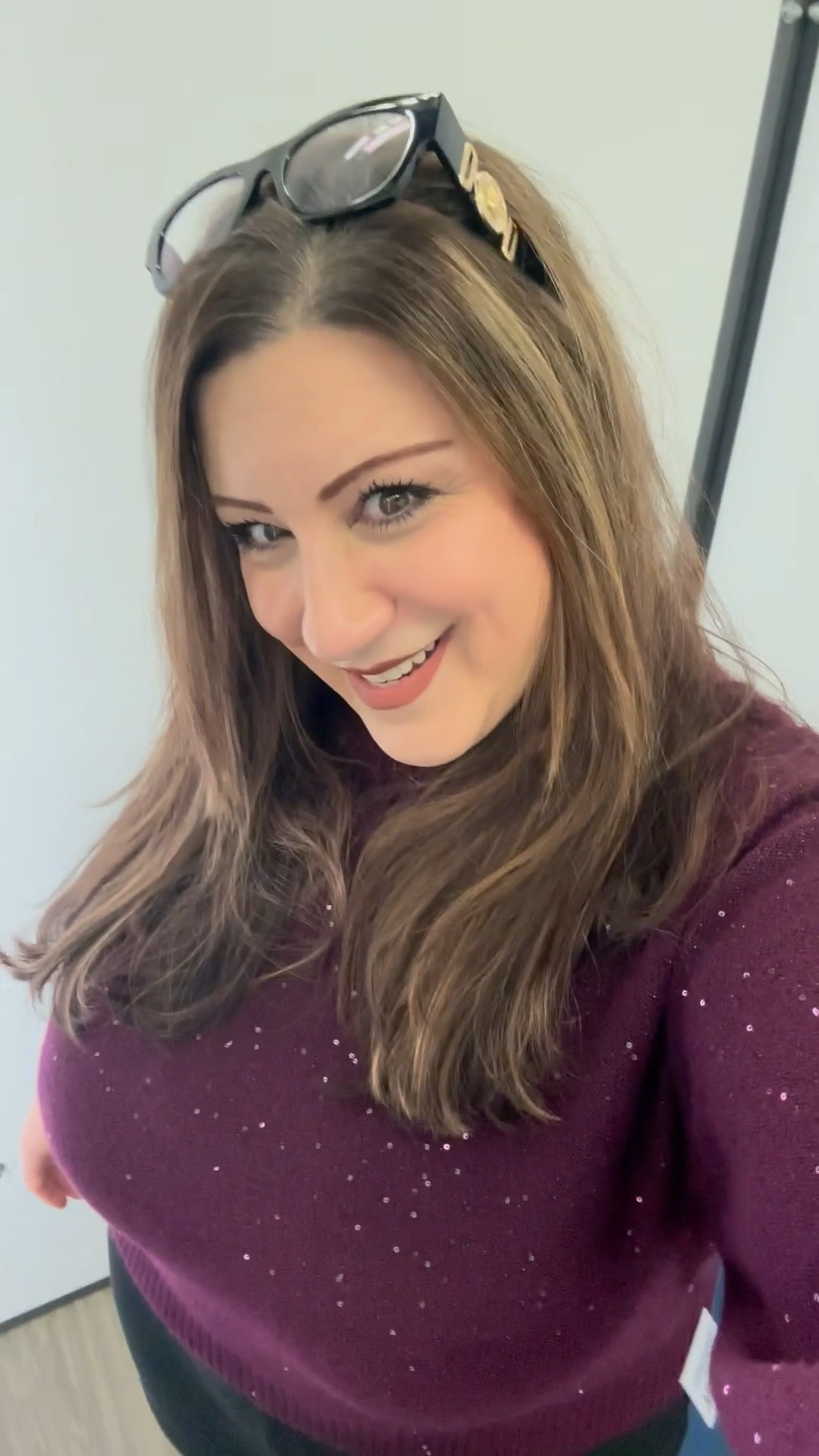 Winter Outfit Inspo: 
The sweater comes in lots of colors and is over 50% off right now ❤️

Comment “ purple “ for the 
🔗 or ✅ my LTK @StylingCurves

For ref I’m a size 16 and am wearing an XL in the sweater because it runs small and has very little stretch due to the sequin fabric. Lots of colors 💘

#winteroutfit #winterootd #midsizestyle #oldnavy #midsize #tryon
#momstyle #midsizestyle #bow #casualoutfit #everydayoutfit #comfyoutfit #ootd #inthedressingroom #perfecttshirt #bubbleshirt #bowjeans #targetstyle #targetfinds #howistyledit #styletip #plussizestyle #capsulewordrobe #momonthego #momoutfit #comfyoutfit #casualoutfit #ootd
#size18 #size16 #size14 #size12 #size20 #size10 #pearshape #rectangleshape #hourglassshape #midsize #midsizestyle #midsizefashion #plussizefashion #plussize #plussizestyle #over40style #over50style #over50fashion #over40fashion #curvyfashion #curvystyle #StylingCurves #styleinspo #outfitinspo #shopwithme #affordableclothes 
#affordablefashion #budgetfriendly #affordable #walmartstyle #walmartfashion 
#walmartfinds #walmarthaul 
#walmart #walmartoutfit 
#liketkit #oldnavy #oldnavystyle #oldnavyfinds #oldnavyfashion
  
Music lic purchased for song use 

#LTKMidsize #LTKootd #LTKmomlife