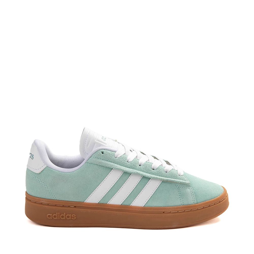 Womens adidas Grand Court Alpha Athletic Shoe - Aqua / Cloud White / Gum | Journeys