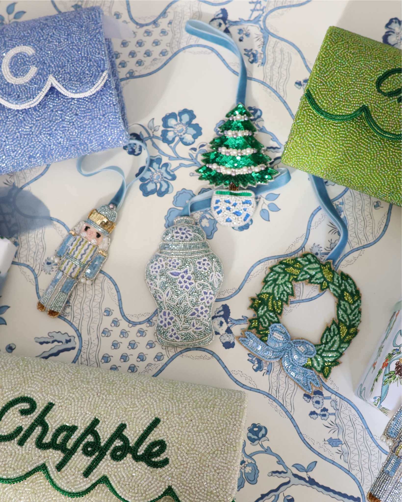 My holiday collection with Beth Ladd is here! 

The ornaments are perfect for gifting! They come in a block print dust bag—so cute!

The clutches are the perfect colors to be worn year round!

#LTKFindsUnder50 #LTKStyleTip #LTKHoliday