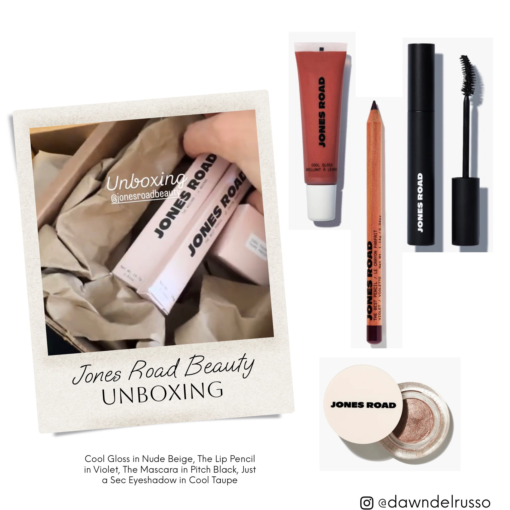 In my Jones Road Beauty Box 