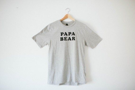 Papa Bear t-shirt, made by The Bee & The Fox | Etsy (US)