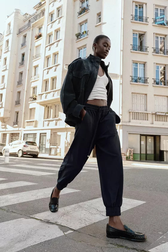 100% SUEDE LEATHER JACKET WITH POCKETS | Zara AU