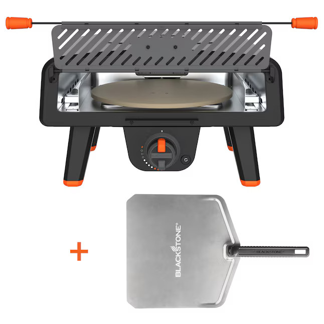 Blackstone Leggero Tabletop Pizza Oven Stainless steel Hearth Liquid propane Outdoor Pizza Oven | Lowe's