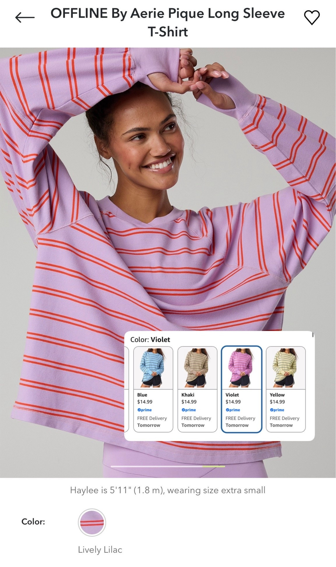 Came across this Aerie shirt on Amazon! No longer available at Aerie so might want to grab this Amazon one if you have been eyeing this! I have the Aerie shirt in Violet, ordered khaki one! 

Amazon find, Amazon active wear, look alike, aerie, women’s tops, women’s activewear

#LTKdayinmylife #LTKmomlife #LTKActive