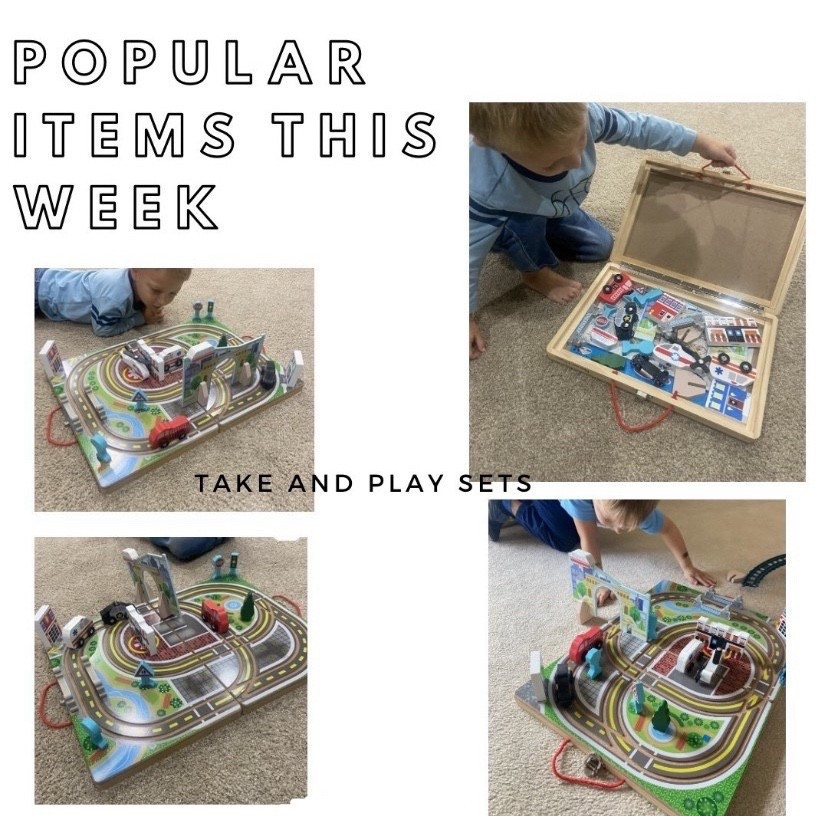 Toddler Boy - gift idea this take along town is so much fun and my son comes up with great imaginary scenarios when he plays with this. It all folds up and stows away so easily.  There are more set styles too, that I tagged, like a castle and airport .  


#todddler #toddlergift #under25 #budgetfriendly #target #salefinds #melissaanddoug #cars #carset #toddlergirl #toddlerboy 


#LTKKids #LTKGiftGuide #LTKFindsUnder50 #LTKSaleAlert