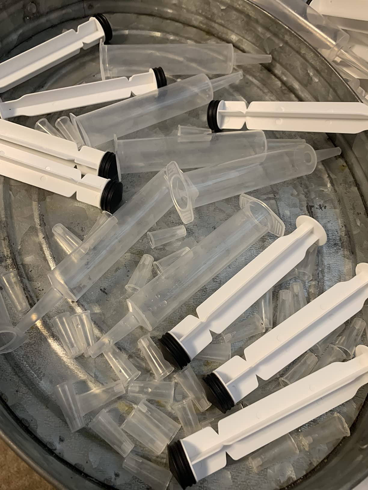 JOLLY CHEF Party Shot 60 Pack Jelly Halloween Shot Syringes, Medium 1.5 oz Container with Lid, Pe... | Amazon (US)