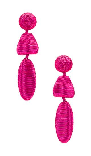 Raquel Earrings in Pink | Revolve Clothing (Global)