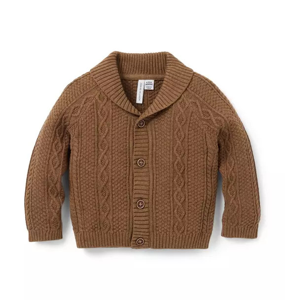 Baby Shawl Collar Cardigan | Janie and Jack