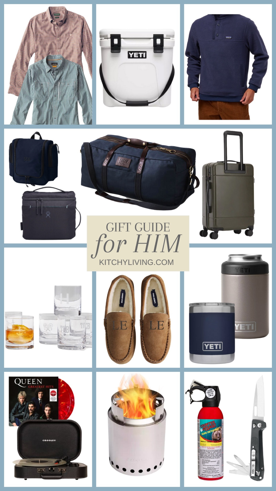 Gift Guide 2022 for Him #giftguide #holidaygifts #christmasgifts 

#LTKHoliday #LTKGiftGuide #LTKmens
