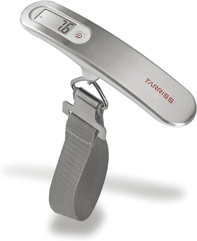 Tarriss Jetsetter Digital Luggage Scale w/ 110 lb Capacity (Eggshell) - Portable Suitcase Weight ... | Amazon (US)
