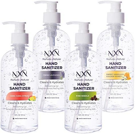 NxN Hand Sanitizer 70% Alcohol, Variety Pack: Fresh Lavender, Pine Needle, Cara Cara Citrus, Swee... | Amazon (US)