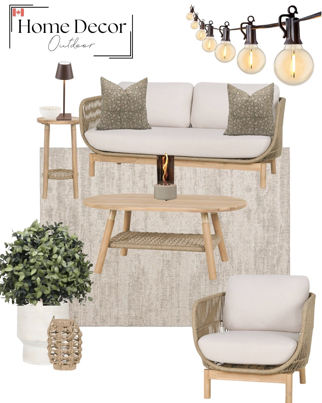 Outdoor patio inspiration! 

Outdoor patio furniture, Canadian home decor, Canadian furniture, outdoor decor, outdoor plants, planters 

#LTKcanada #LTKsummer #LTKstyletip