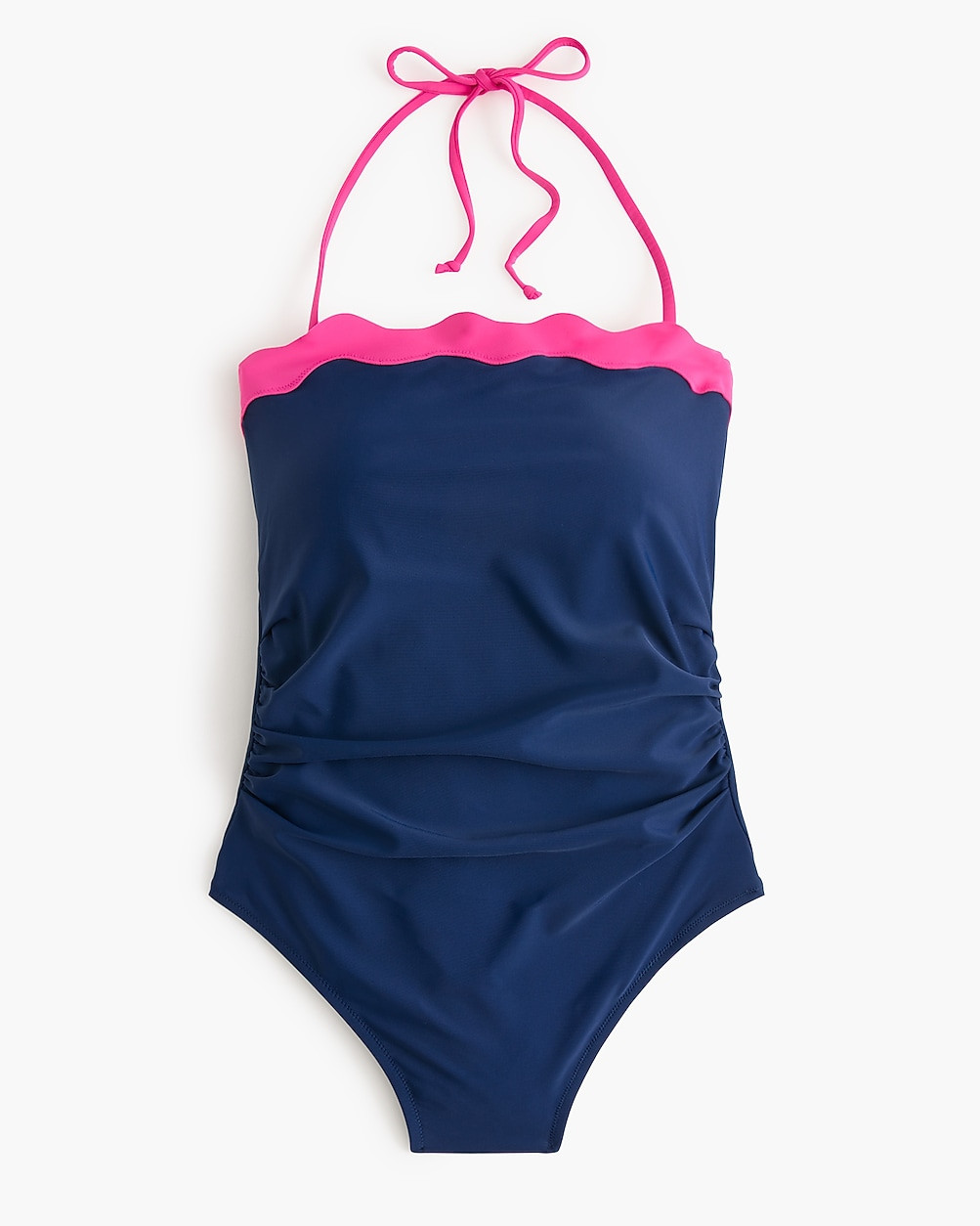 Scalloped one-piece swimsuit | J.Crew Factory