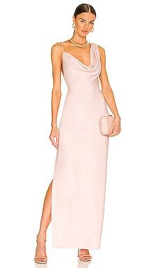 Amanda Uprichard x REVOLVE Arial Gown in Blush from Revolve.com | Revolve Clothing (Global)
