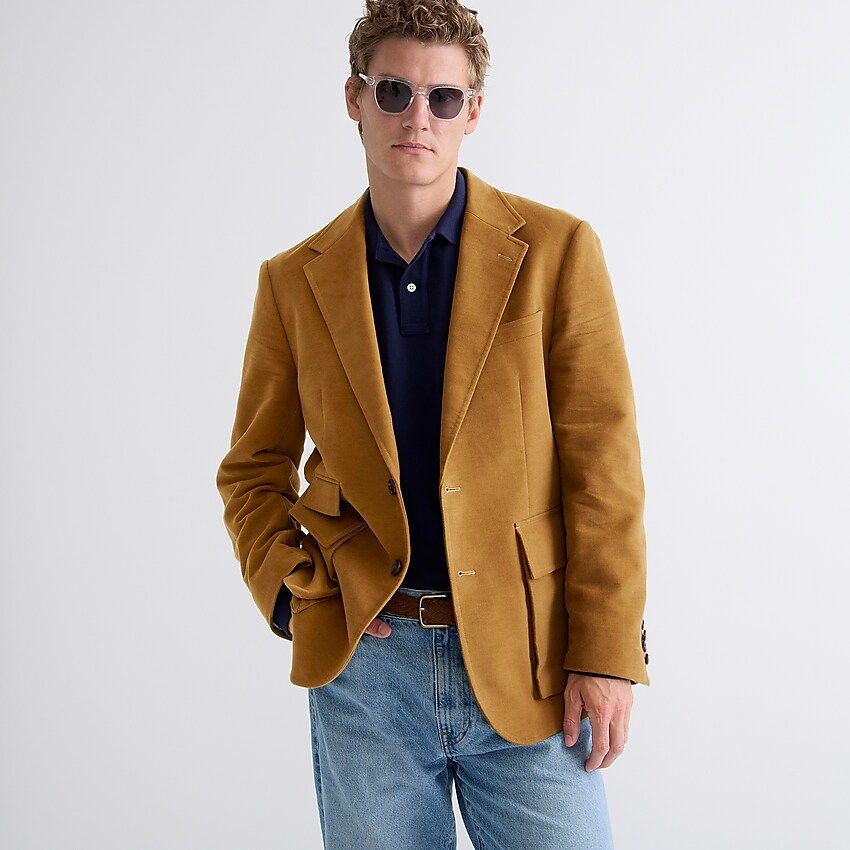 Wallace & Barnes blazer in Italian cotton moleskin | J.Crew US