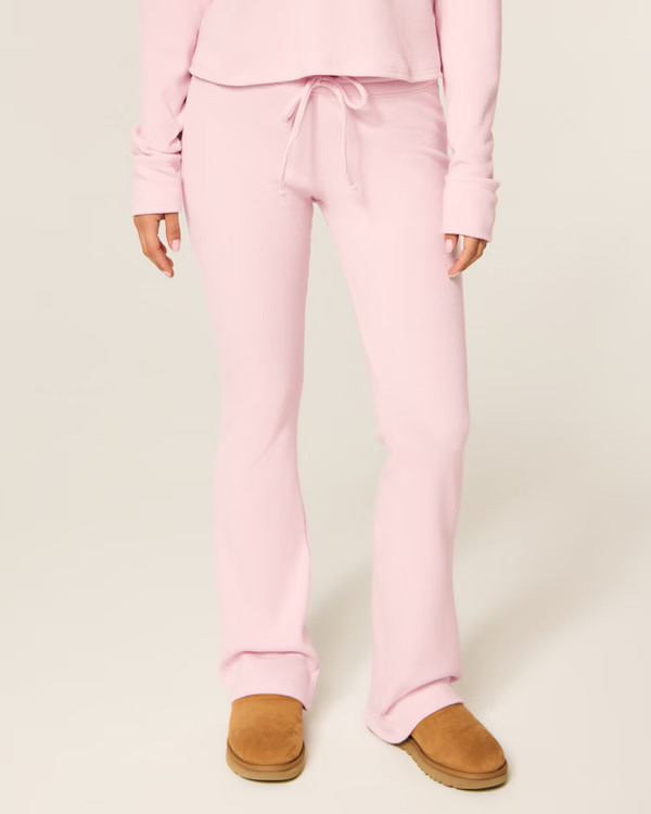 Women's Gilly Hicks Always Cozy Waffle Bootcut Pants | Women's Matching Sets | HollisterCo.com | Hollister (US)