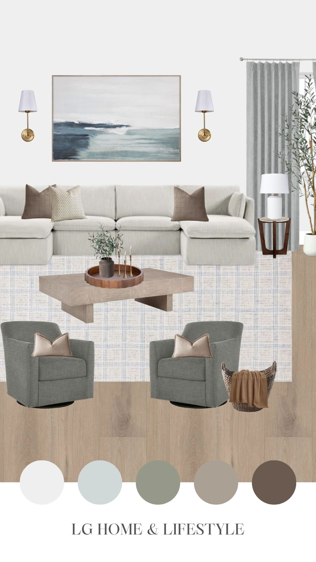 Neutral Living Room | Mood Board

#neutralliving #livingroominspo #neutralhome #organichome #vintagemodern #inspire #fyp #shopthelook 

 

#LTKSeasonal #LTKHome #LTKFamily