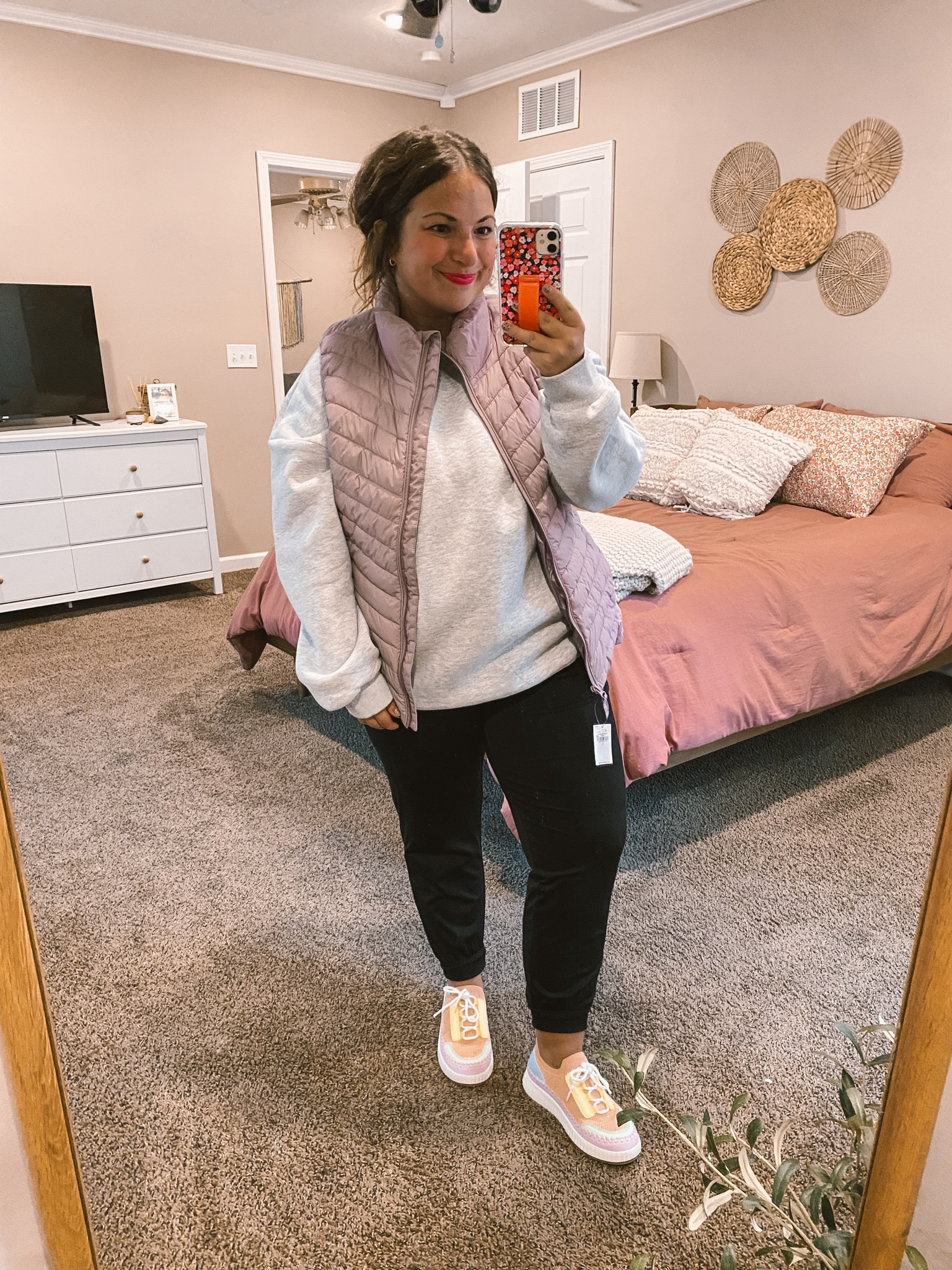 This super cozy outfit makes me SO DANG EXCITED for the weather to get colder!!! Big cold weather girlie over here! 

sneakers: wearing kids size, but linking the adult version below as well!
joggers: fit true to size // wearing a large
crewneck: fits oversized // wearing a large
puffer vest: fits small // wearing a large

#LTKFindsUnder100 #LTKStyleTip #LTKFindsUnder50