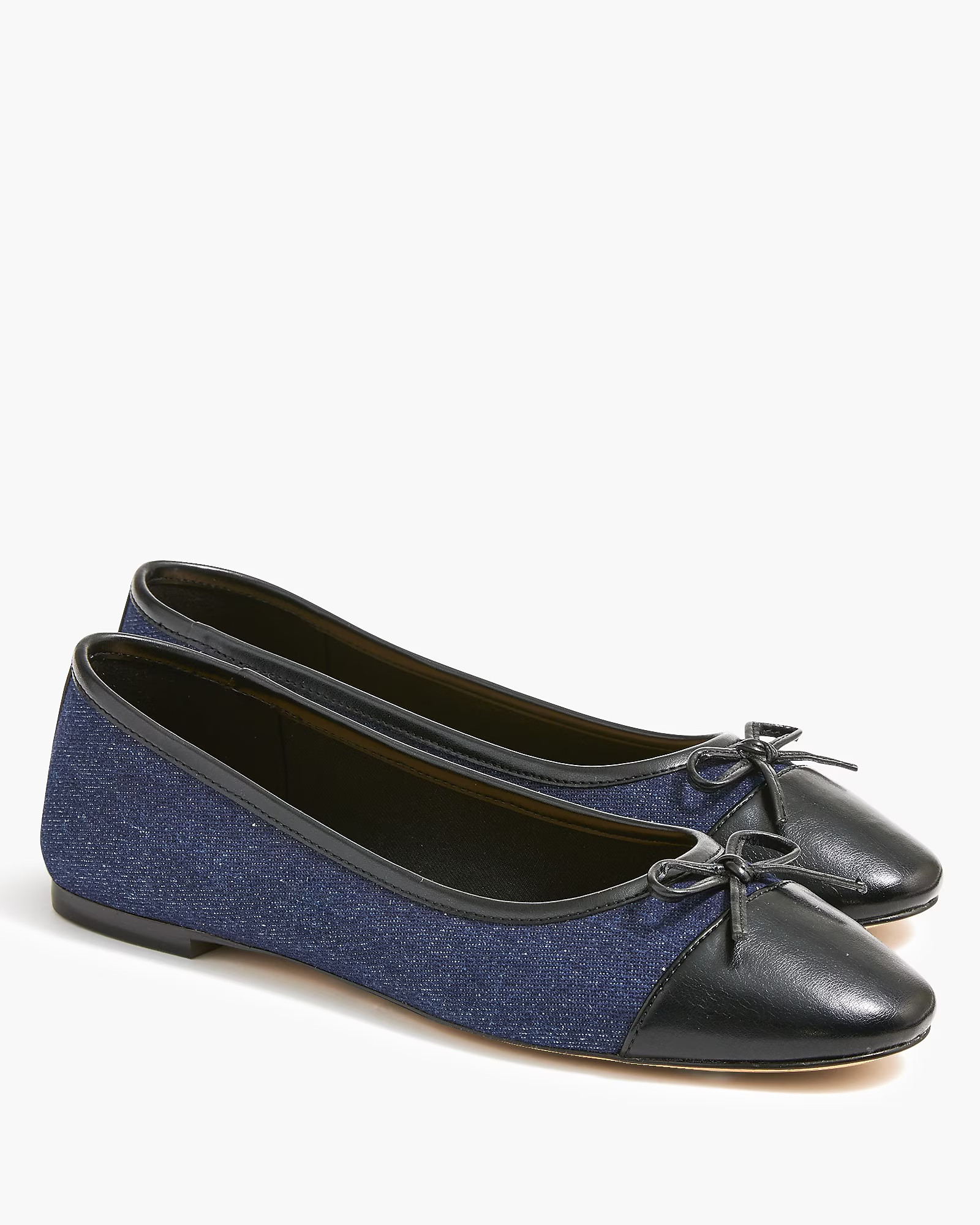Cap toe ballet flats | J.Crew Factory
