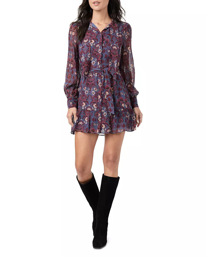 Vittoria Floral Silk Dress | Bloomingdale's (US)