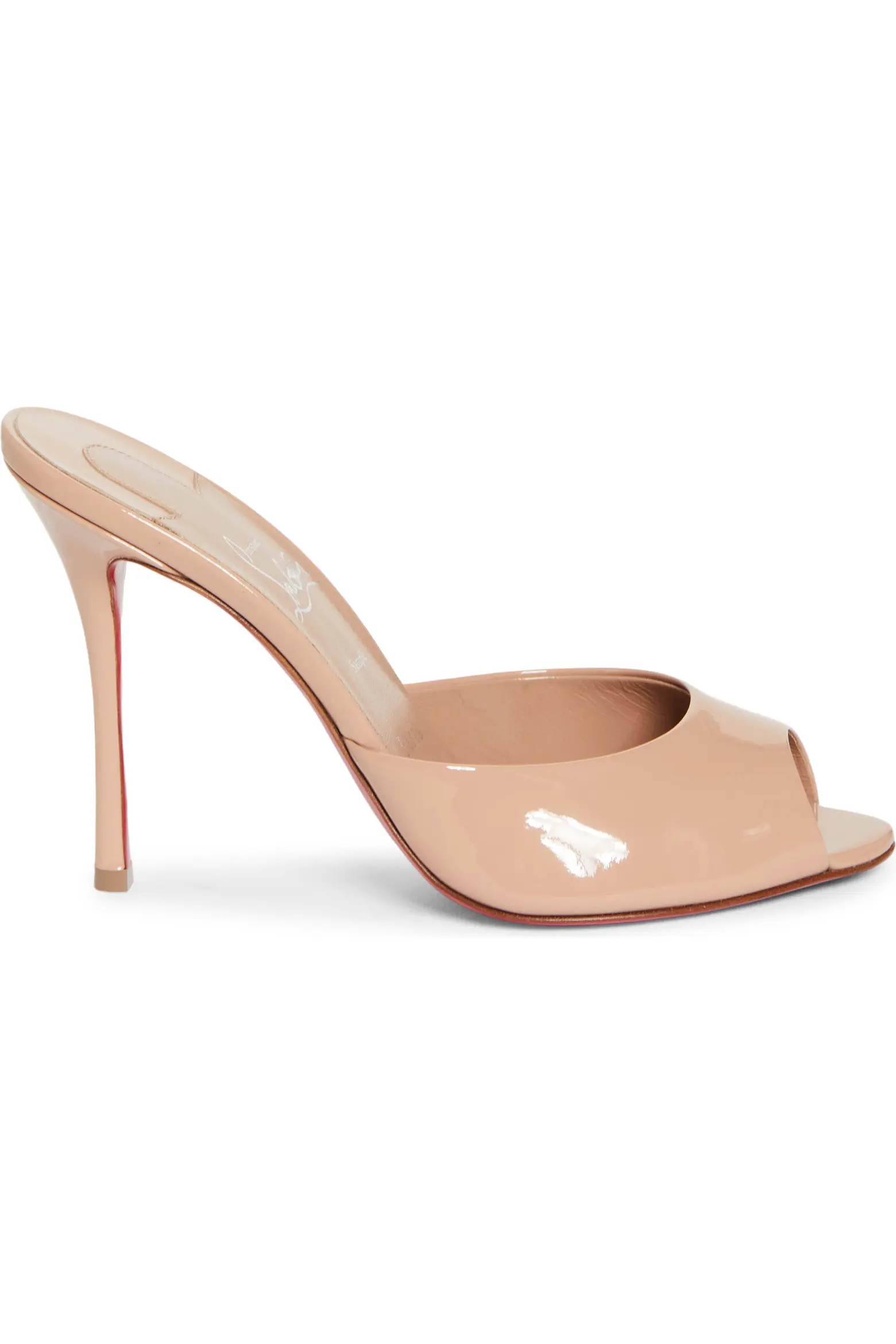 Christian Louboutin Me Dolly Peep Toe Slide Sandal (Women) | Nordstrom | Nordstrom