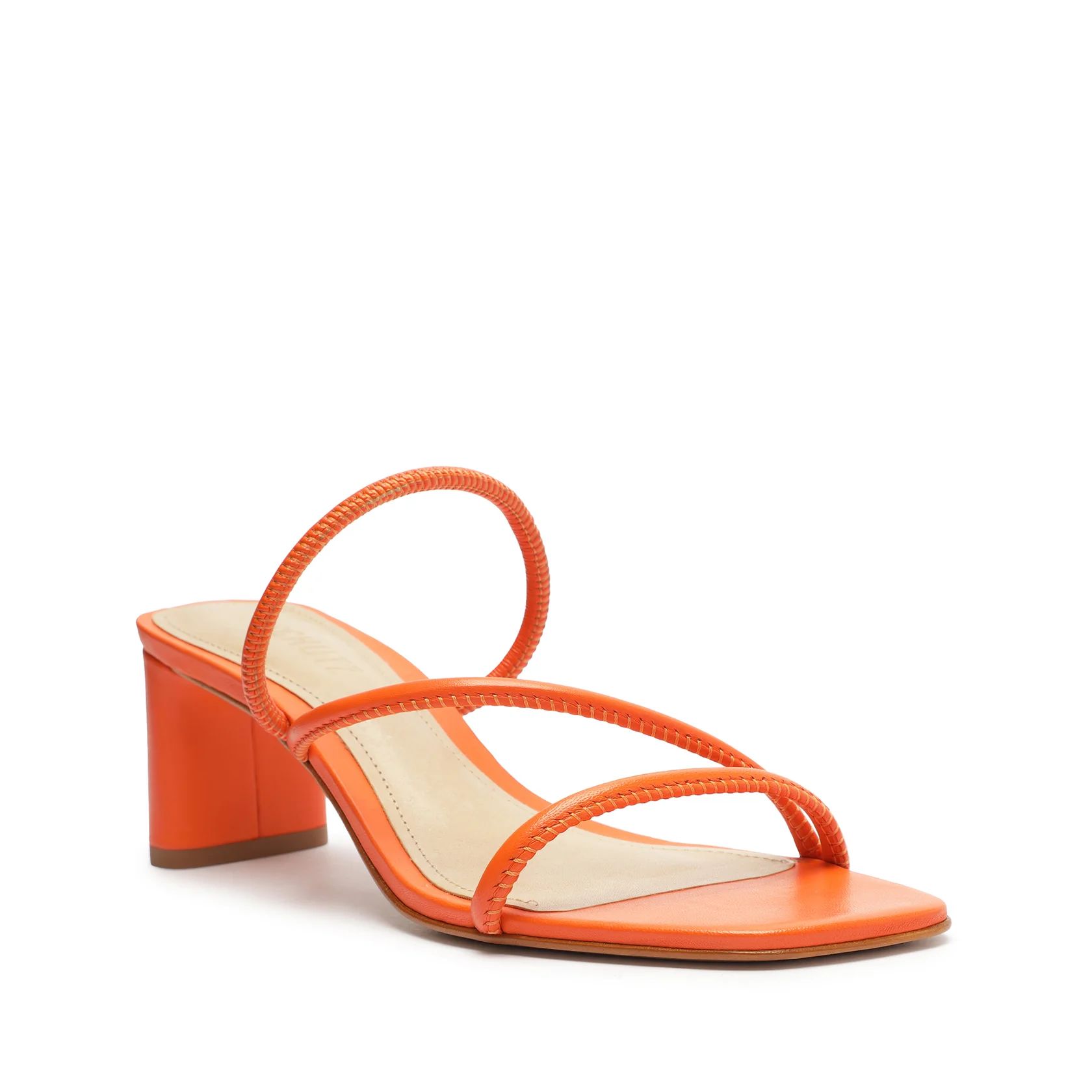 Chessie Mid Nappa Leather Sandal | Schutz Shoes (US)