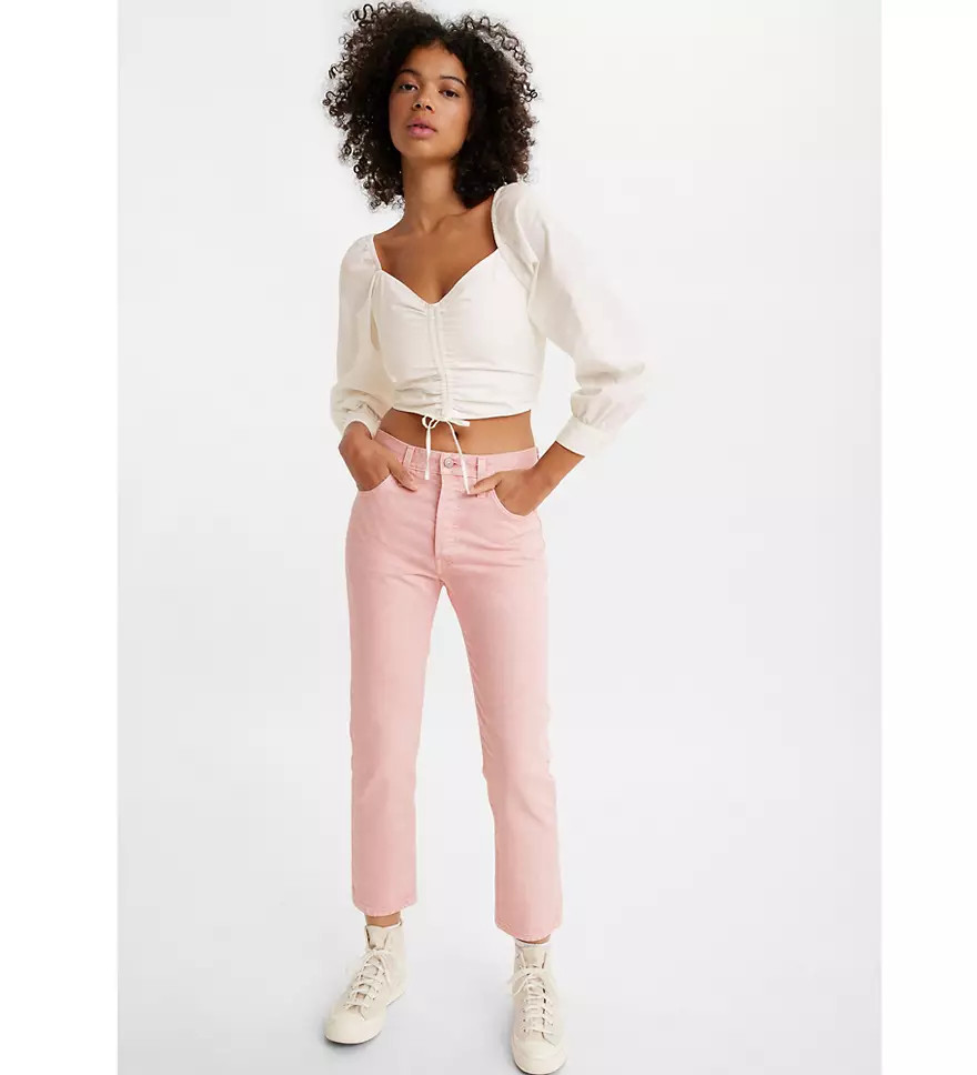 501® Original Cropped Women's Colored Denim Jeans | LEVI'S (US)