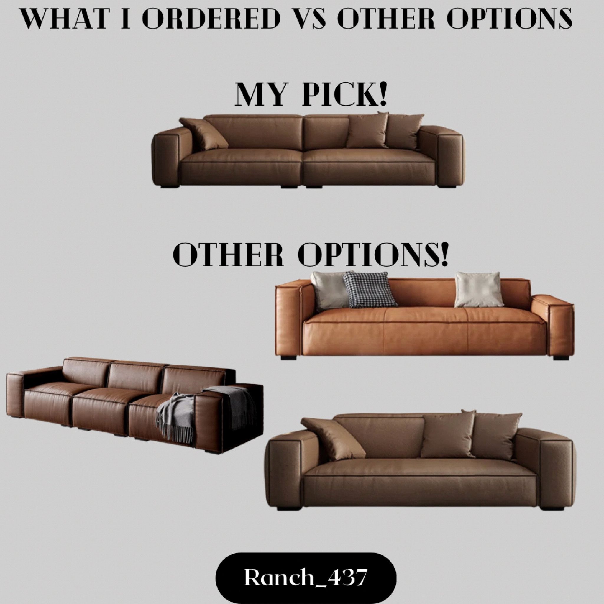 Brown leather couch I ordered from Wayfair

Brown leather couch, low sitting couch

#LTKstyletip #LTKhome