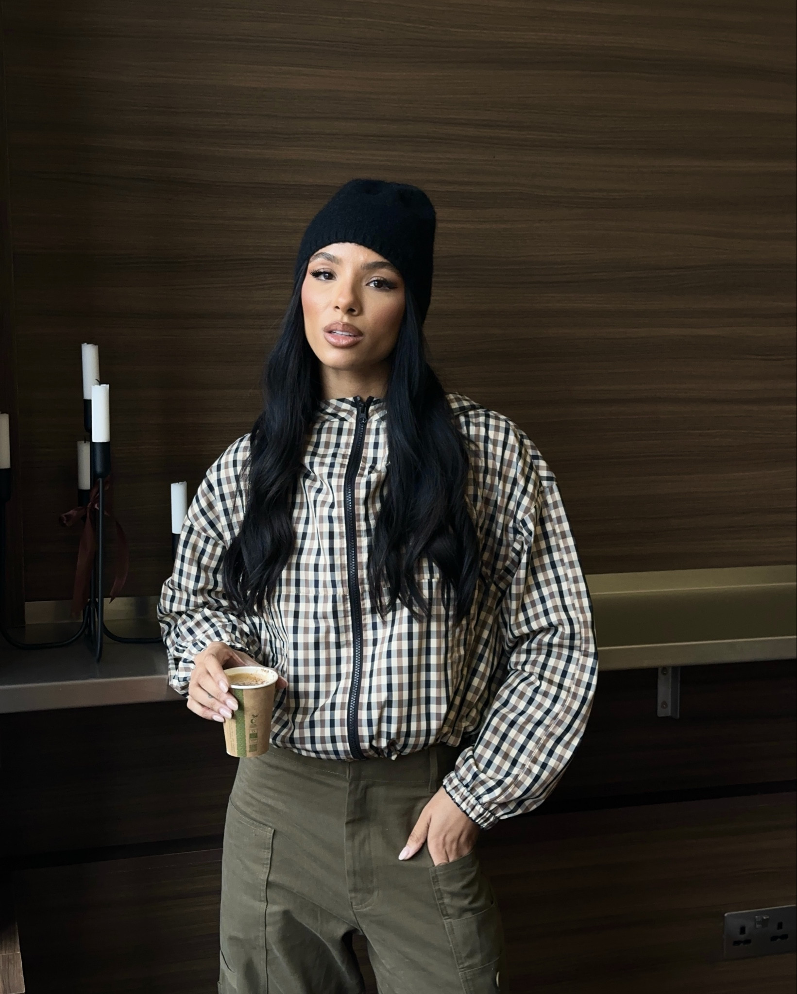 🏷️ funnel neck bomber, checked funnel neck, checked bomber, bomber jacket, funnel neck 

#LTKeurope #LTKwinter #LTKuk