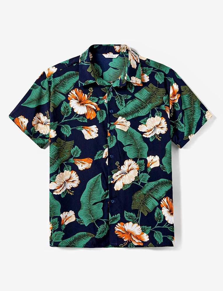 PATPAT Family Hawaiian Matching Outfits Mommy and Me Outfits Caribbean Vacation Summer Tropical H... | Amazon (US)