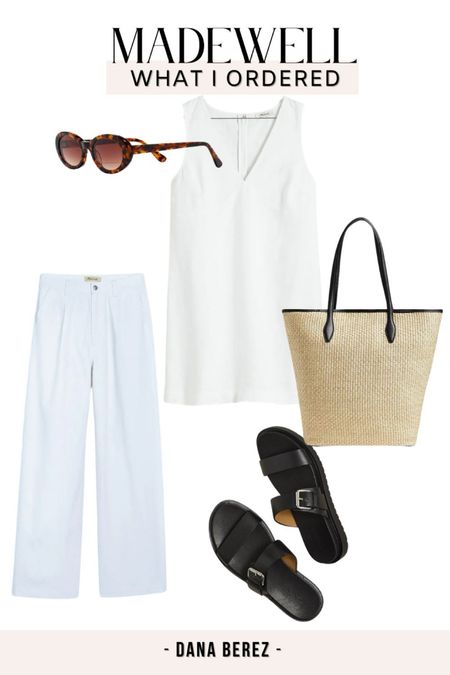 What I ordered from Madewell New arrivals 

Madewell Harlow pants | white linen pants | white linen trousers | straw bag | straw tote | black sandals | linen dress | Madewell bag | Madewell dress | Madewell Harlow | linen pants outfit |

#LTKFestival #LTKmidsize #LTKSeasonal
