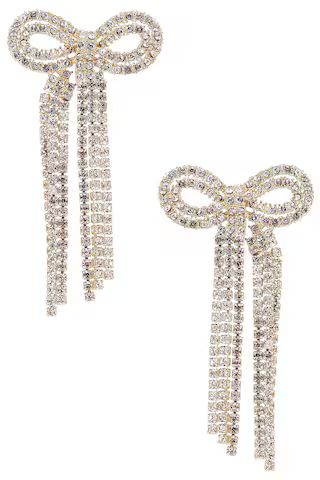 BaubleBar Nicci Earrings in Rhinestone from Revolve.com | Revolve Clothing (Global)