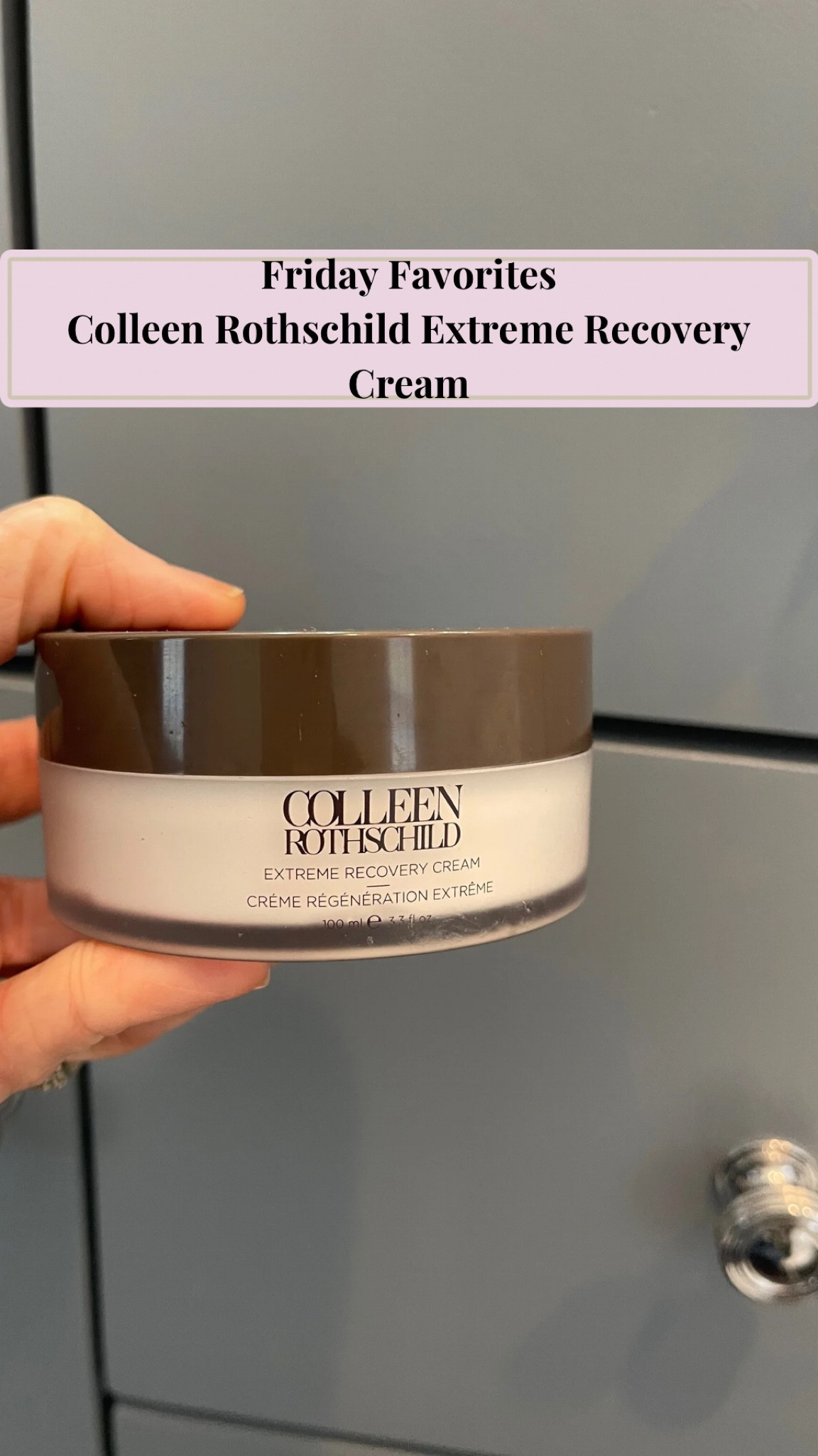 My everyday every evening moisturize from Colleen Rothschild is the Extreme Recovery cream.

Beauty, mature skin, skincare, highlighter, lip mask, bum bum cream, blush, gift sets, cream eye shadow, cream blush, lip gloss, lipstick, hand cream, sunscreen, makeup erasers, perfume, beauty blender, lipstick, lip set, Haircare

#LTKfindsunder100 #LTKbeauty #LTKover40