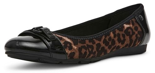 Anne Klein Women’s Able Ballet Flat, Leopard, 8 M US | Amazon (US)