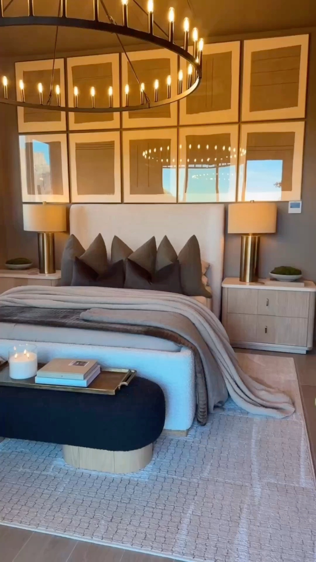 Love how warm and cozy this bedroom is 😍

Chocolate brown neutral primary bedroom guest bedroom modern home decorate with me 

#summerthompsonstyles


#LTKdayinmylife #LTKvlog #LTKHome