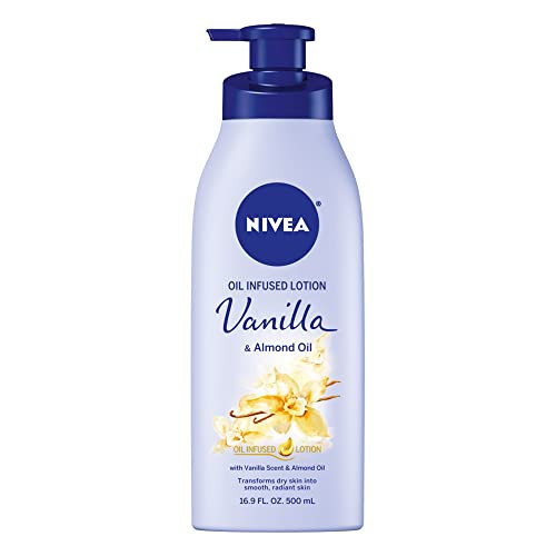 Nivea Lotion Oil-Infused Vanilla/Almond Oil 16.9 Ounce Pump (500ml) | Amazon (US)