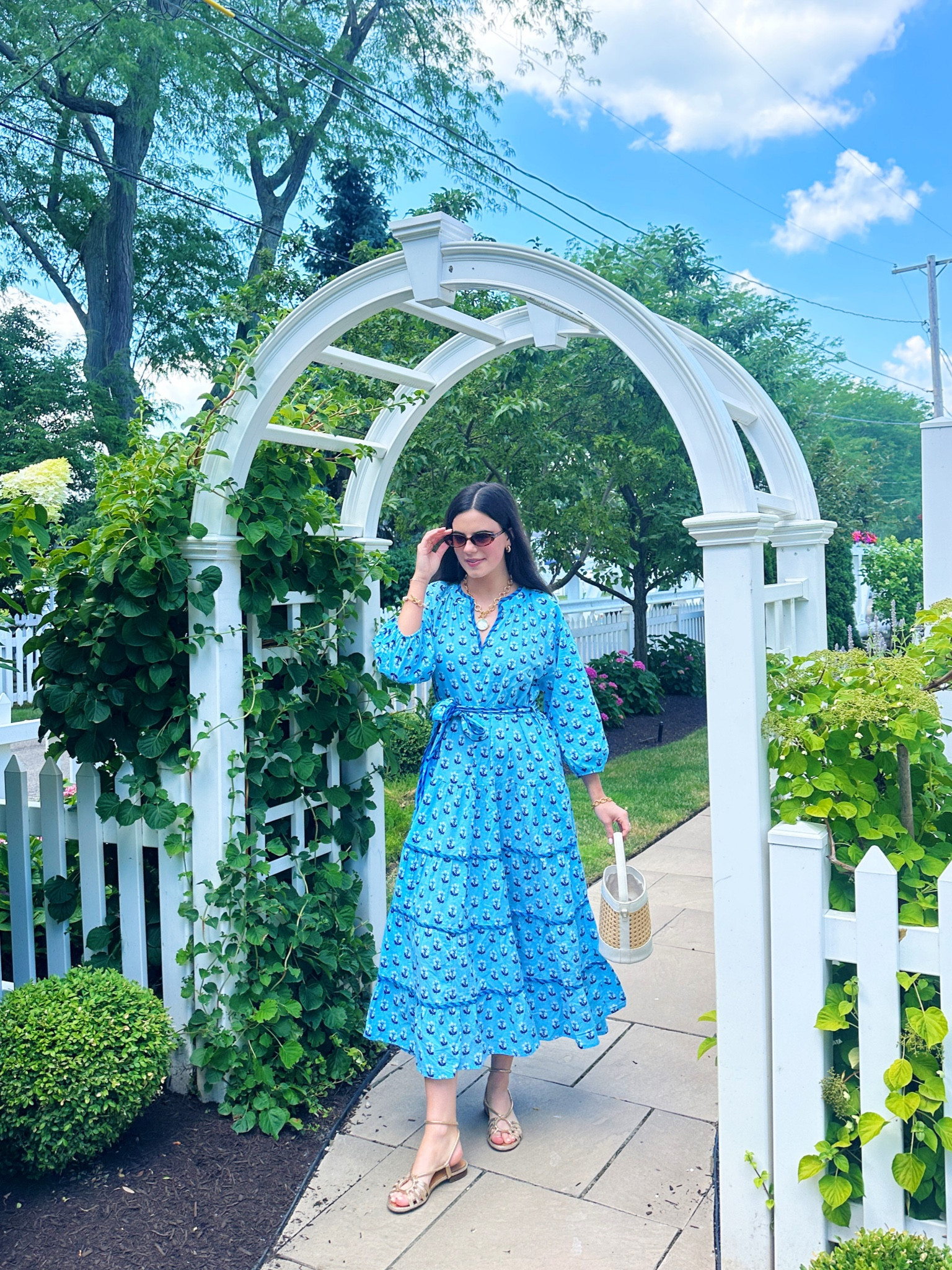 New dress from PrintFresh! The pattern and color are so gorgeous! 