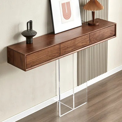 Modern simple light luxury console table | Wayfair North America